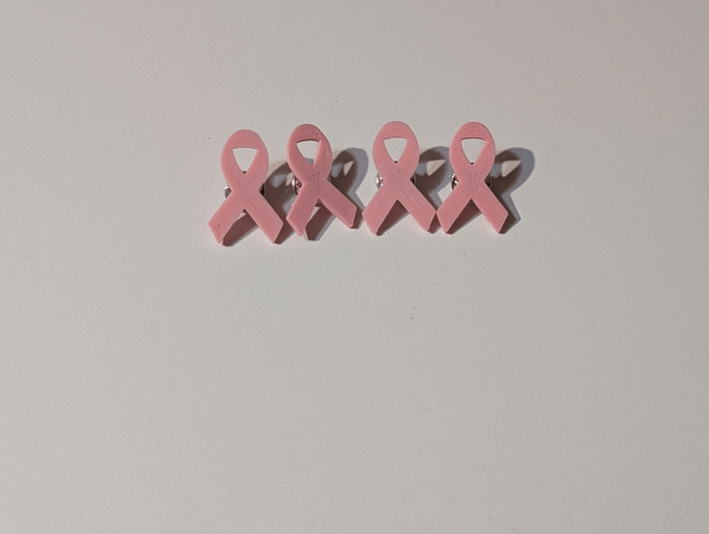 Pin's ruban Octobre Rose