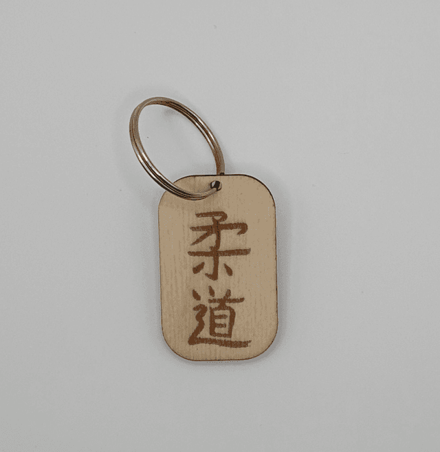 Porte clés judo idéogramme  japonais
